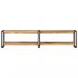 Preview: TV-Schrank 180x30x40 cm Massivholz Mango