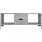 Preview: Couchtisch Betongrau 102x50x40 cm Holzwerkstoff