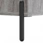Preview: Schuhbank Grau Sonoma 102x35x55 cm Holzwerkstoff