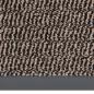 Preview: Fußmatte getuftet 80x120 cm Dunkelbraun