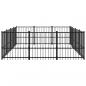 Preview: Outdoor-Hundezwinger Stahl 11,58 m²