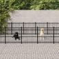 Preview: ARDEBO.de - Outdoor-Hundezwinger Stahl 14,11 m²