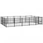 Preview: Outdoor-Hundezwinger Stahl 14,11 m²