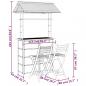 Preview: 3-tlg. Bar-Set Bambus