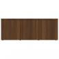 Preview: TV-Schrank Braun Eichen-Optik 80x34x30 cm Holzwerkstoff