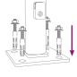 Preview: Maschendrahtzaun mit Bodenflansch Grün 1x25 m