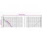 Preview: Maschendrahtzaun mit Bodenflansch Anthrazit 1,6x25 m