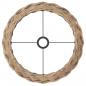 Preview: Lampenschirm Braun Ø45x28 cm Korbweide