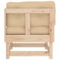 Preview: Ecksofas mit Kissen 2 Stk. Massivholz Kiefer