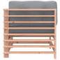 Preview: Ecksofas mit Kissen 2 Stk. Massivholz Douglasie