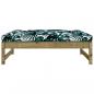 Preview: Gartenhocker 120x80 cm Kiefernholz Imprägniert