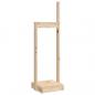 Preview: ARDEBO.de - Kaminholzhalter 33,5x30x110 cm Massivholz Kiefer