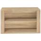 Preview: Schuhregal Sonoma-Eiche 75x35x45 cm Holzwerkstoff