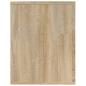 Preview: Schuhregal Sonoma-Eiche 75x35x45 cm Holzwerkstoff
