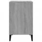 Preview: Schuhregal Grau Sonoma 102x36x60 cm Holzwerkstoff