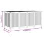 Preview: Gartenbox 175x80x75 cm Massivholz Akazie