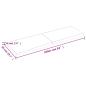 Preview: Tischplatte 160x50x(2-6) cm Massivholz Unbehandelt Baumkante