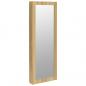Preview: Schmuckschrank mit Spiegel Wandmontage 37,5x10x106 cm