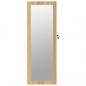 Preview: Schmuckschrank mit Spiegel Wandmontage 37,5x10x106 cm
