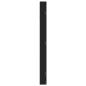 Preview: Schmuckschrank mit Spiegel Wandmontage Schwarz 30x8,5x106 cm