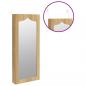 Preview: Schmuckschrank mit Spiegel Wandmontage 37,5x10x90 cm
