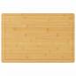 Preview: Schneidebrett 40x60x1,5 cm Bambus