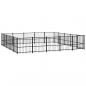 Preview: Outdoor-Hundezwinger Stahl 23,52 m²