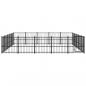 Preview: Outdoor-Hundezwinger Stahl 23,52 m²