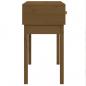 Preview: Konsolentisch Honigbraun 76,5x40x75 cm Massivholz Kiefer
