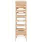 Preview: Weinregal 61,5x30x107,5 cm Massivholz Kiefer