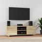 Preview: ARDEBO.de - TV-Schrank Sonoma-Eiche 120x40,5x35 cm Holzwerkstoff
