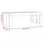 Preview: Couchtisch Sonoma-Eiche 102x50x36 cm Holzwerkstoff