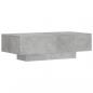 Preview: Couchtisch Betongrau 100x49,5x31 cm Holzwerkstoff