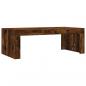 Preview: Couchtisch Räuchereiche 102x50x36 cm Holzwerkstoff