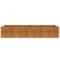 Preview: Hochbeet 194x50x36 cm Cortenstahl