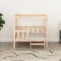 Preview: Hundebett 95,5x73,5x90 cm Massivholz Kiefer