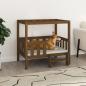 Preview: ARDEBO.de -  Hundebett Honigbraun 95,5x73,5x90 cm Massivholz Kiefer