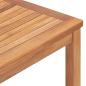 Preview: 7-teiliges Garten-Ess-Set 160 x 80 cm Massivholz Teak