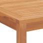 Preview: 7-teiliges Garten-Ess-Set 160 x 80 cm Massivholz Teak