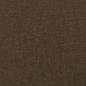 Preview: Kopfteil mit Ohren Dunkelbraun 103x23x78/88 cm Stoff