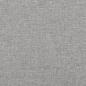 Preview: Kopfteil mit Ohren Hellgrau 183x23x78/88 cm Stoff