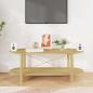 Preview: Couchtisch 110x48x40 cm Holzwerkstoff