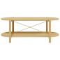 Preview: Couchtisch 110x48x40 cm Holzwerkstoff