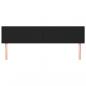 Preview: Kopfteile 2 Stk. Schwarz 90x5x78/88 cm Kunstleder