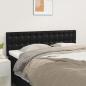 Preview: ARDEBO.de - Kopfteile 2 Stk. Schwarz 72x5x78/88 cm Kunstleder