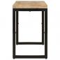 Preview: Esstisch 110x50x76 cm Massivholz Mango