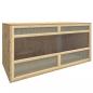 Preview: ARDEBO.de - Terrarium Holzwerkstoff 100x47x47 cm
