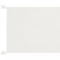 Preview: Senkrechtmarkise Weiß 180x800 cm Oxford-Gewebe