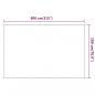 Preview: Senkrechtmarkise Beige 180x800 cm Oxford-Gewebe
