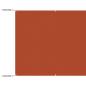 Preview: Senkrechtmarkise Terrakotta 100x1200 cm Oxford-Gewebe